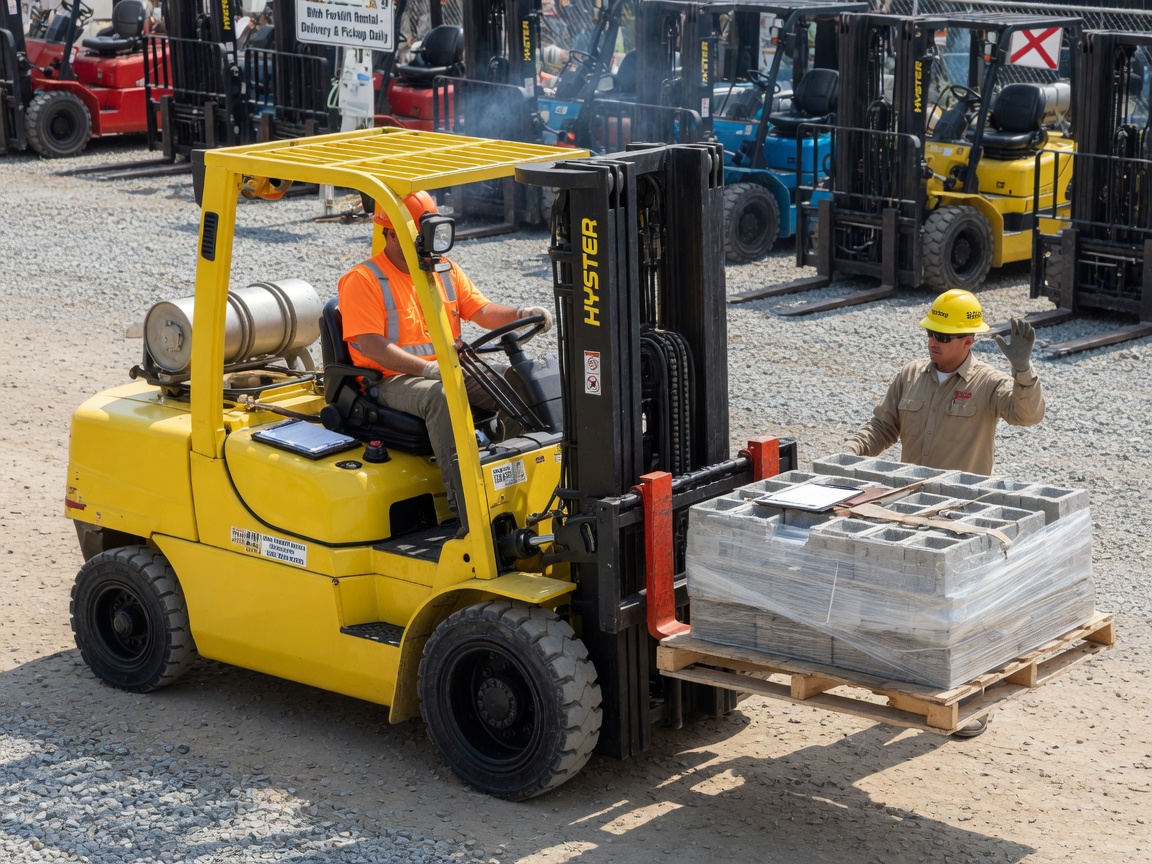 Diesel Forklift Rental services