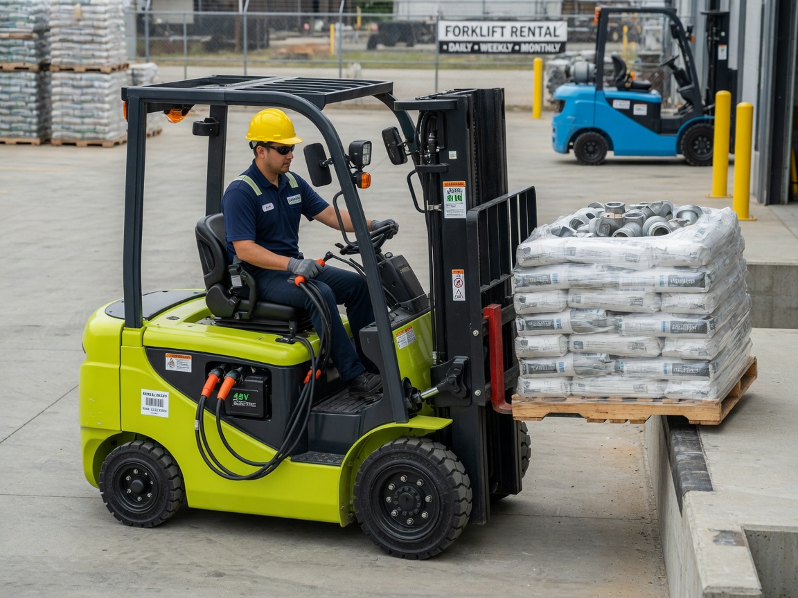 Electric Forklift Rental services