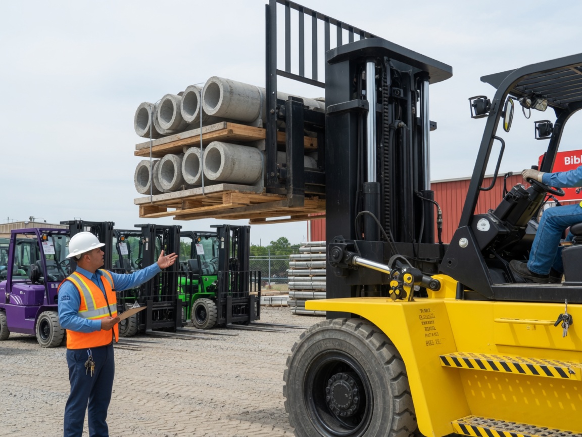 High Capacity Forklift Rental services