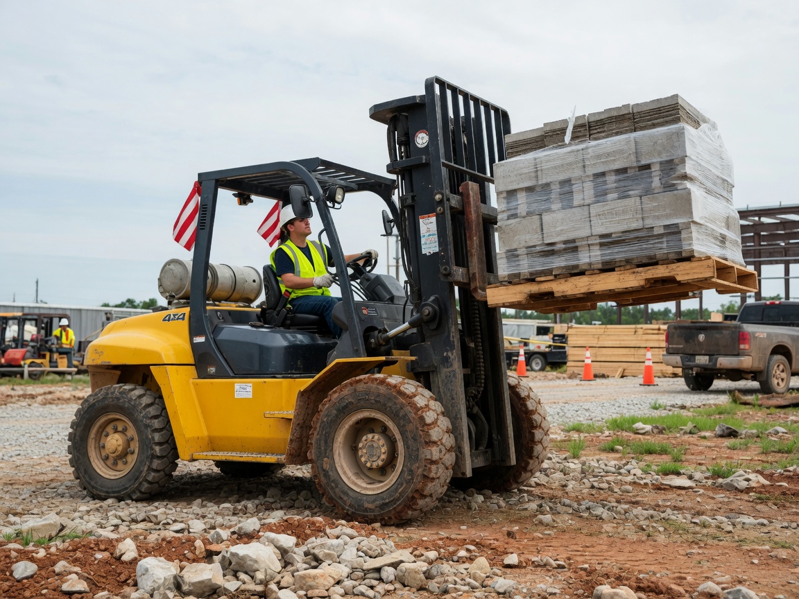 Rough Terrain Forklift Rental services