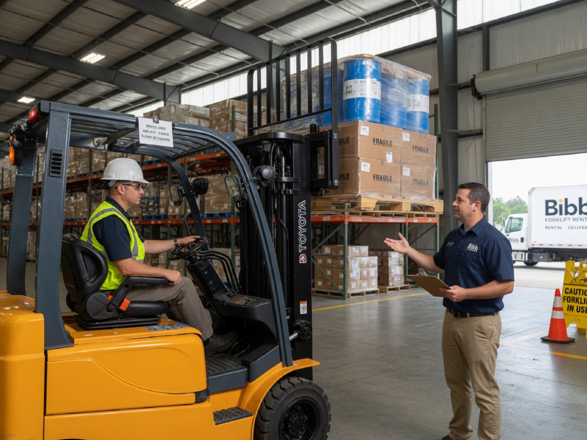 Warehouse Forklift Rental services
